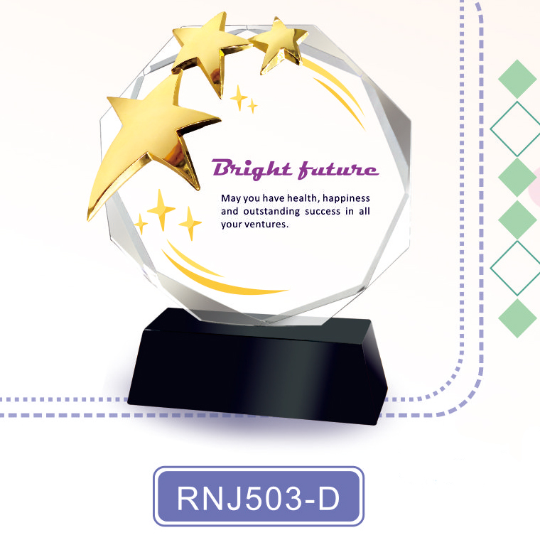 水晶獎牌RNJ503-D