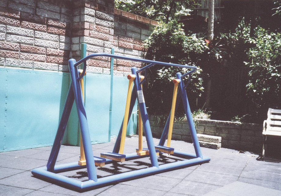 體健設施-雙人漫步機