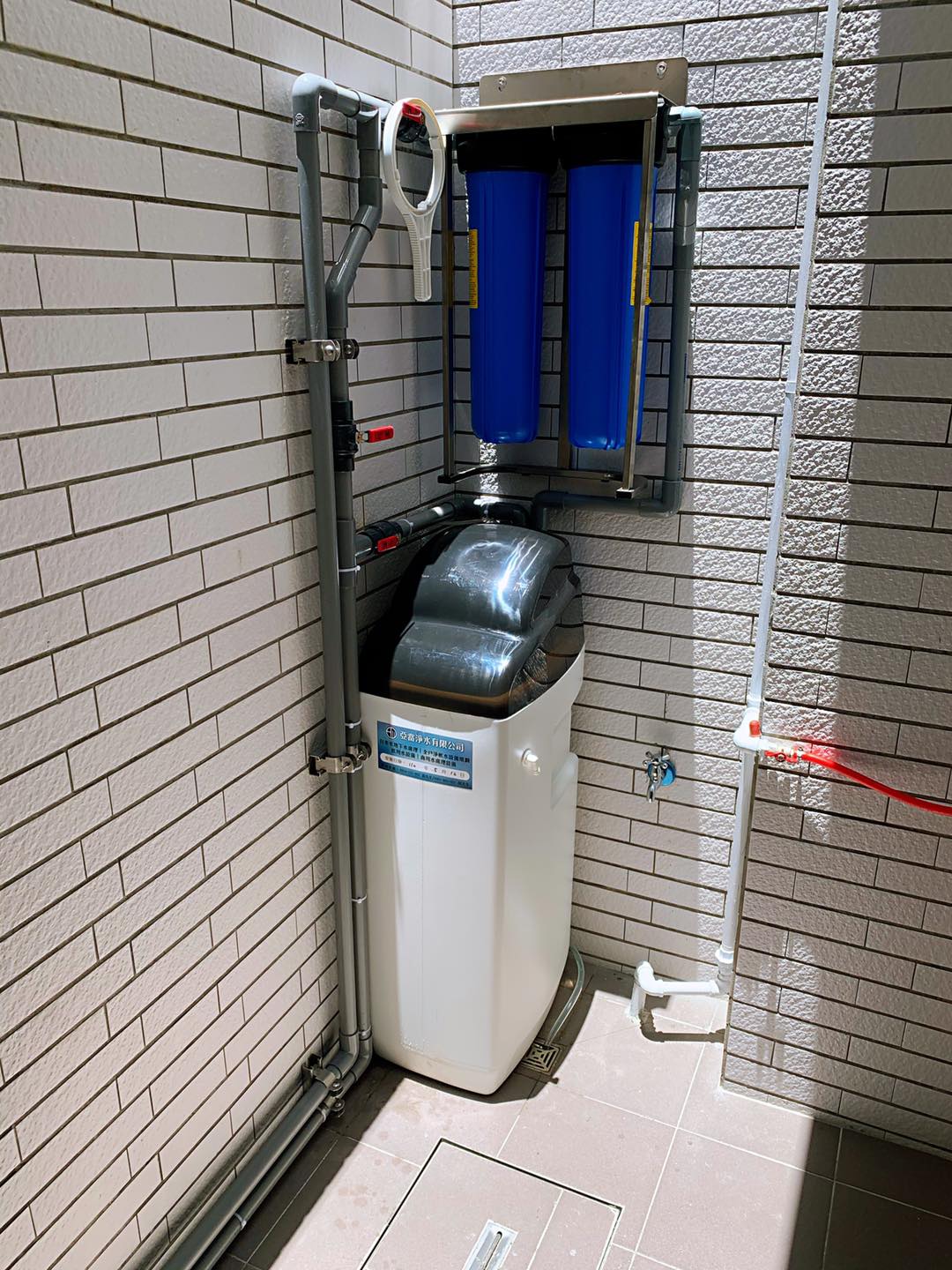 仁武軟水器+大胖過濾器