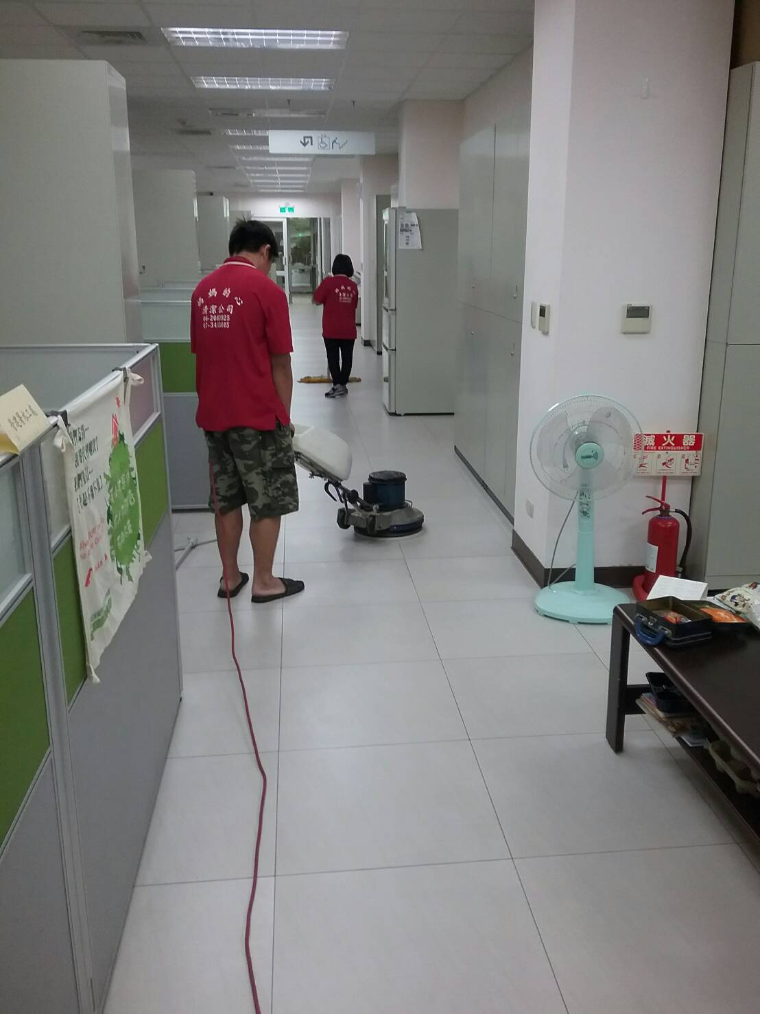 辦公大樓駐點清潔