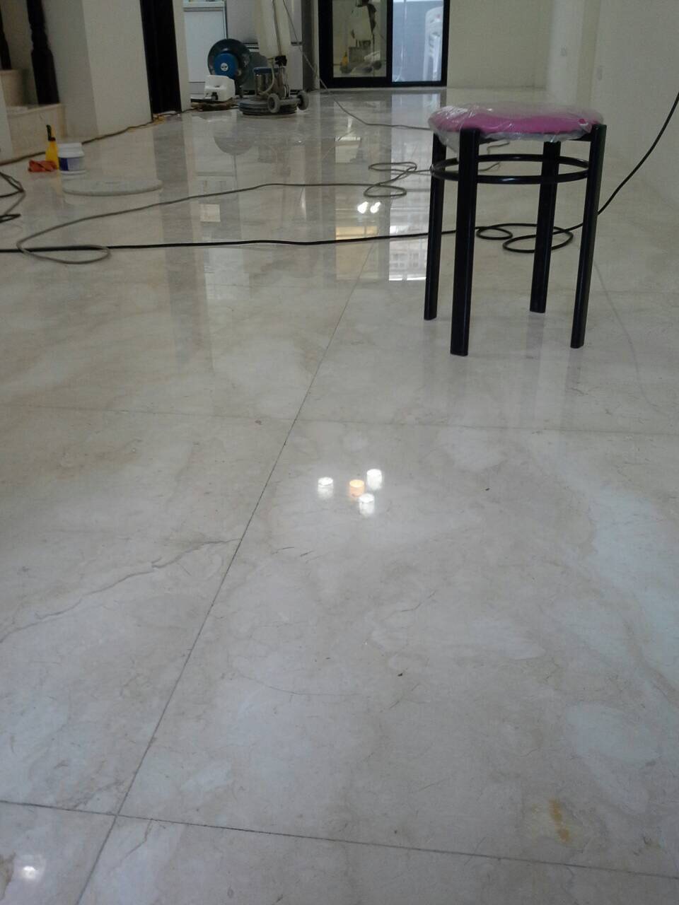石材地板清潔、打蠟、美容中