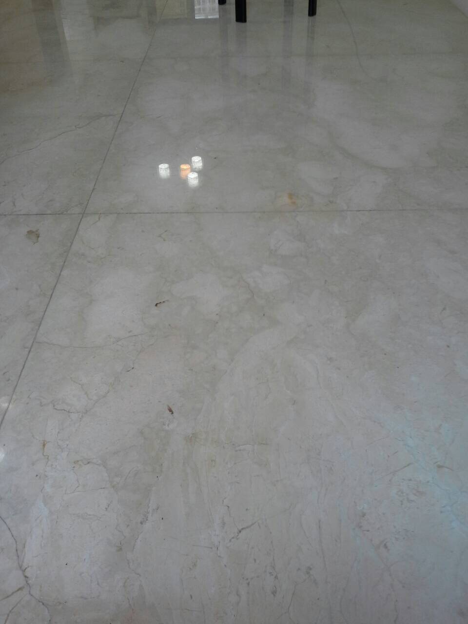 石材地板清潔、打蠟、美容後