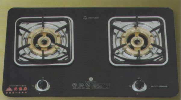 KS-2058G(大)玻璃雙口檯面爐