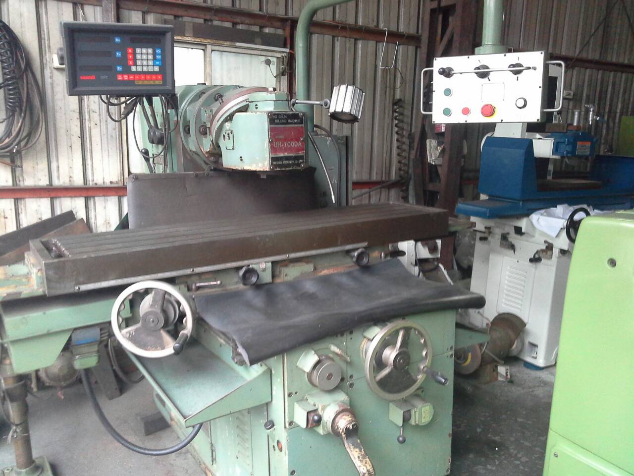 合駿4番立臥兩用銑床含三軸光學尺