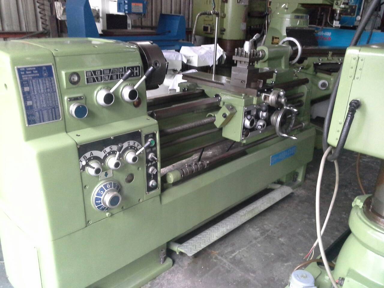 金和6呎高速車床1