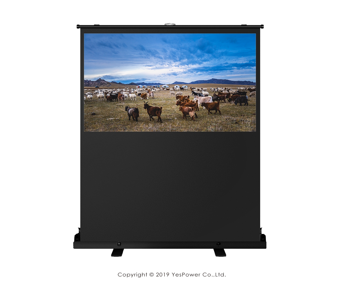 氣壓上昇式銀幕60吋