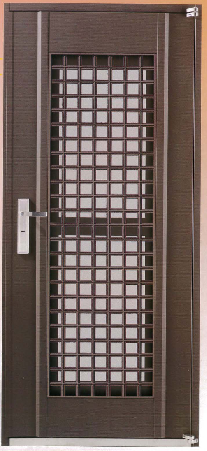 多功能防盜通風門