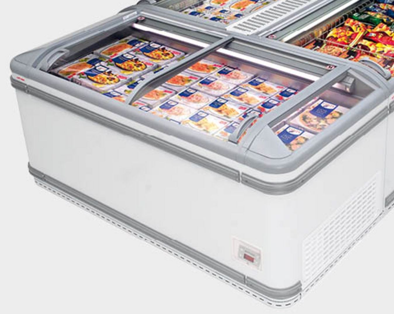 玻璃斜拉式冰櫃-3