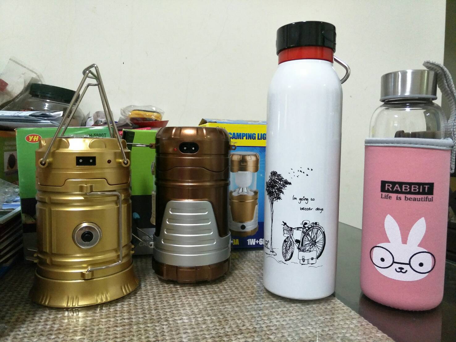 露營燈運動瓶