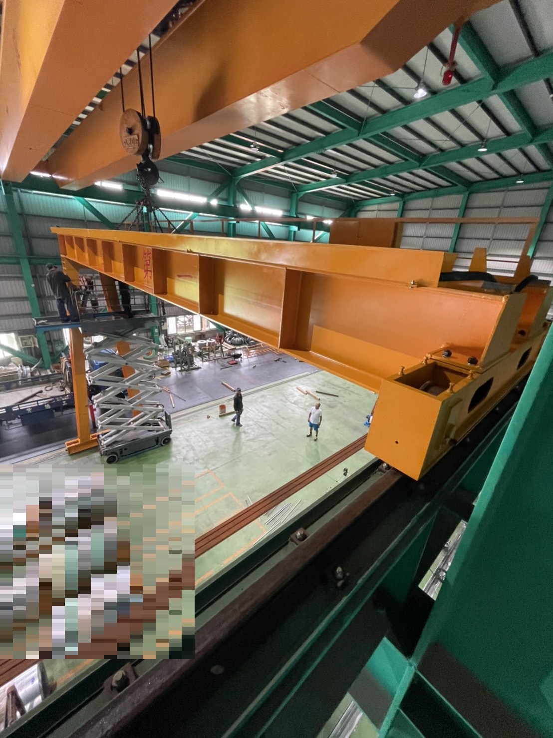 桃園大溪-半門型天車(需修圖