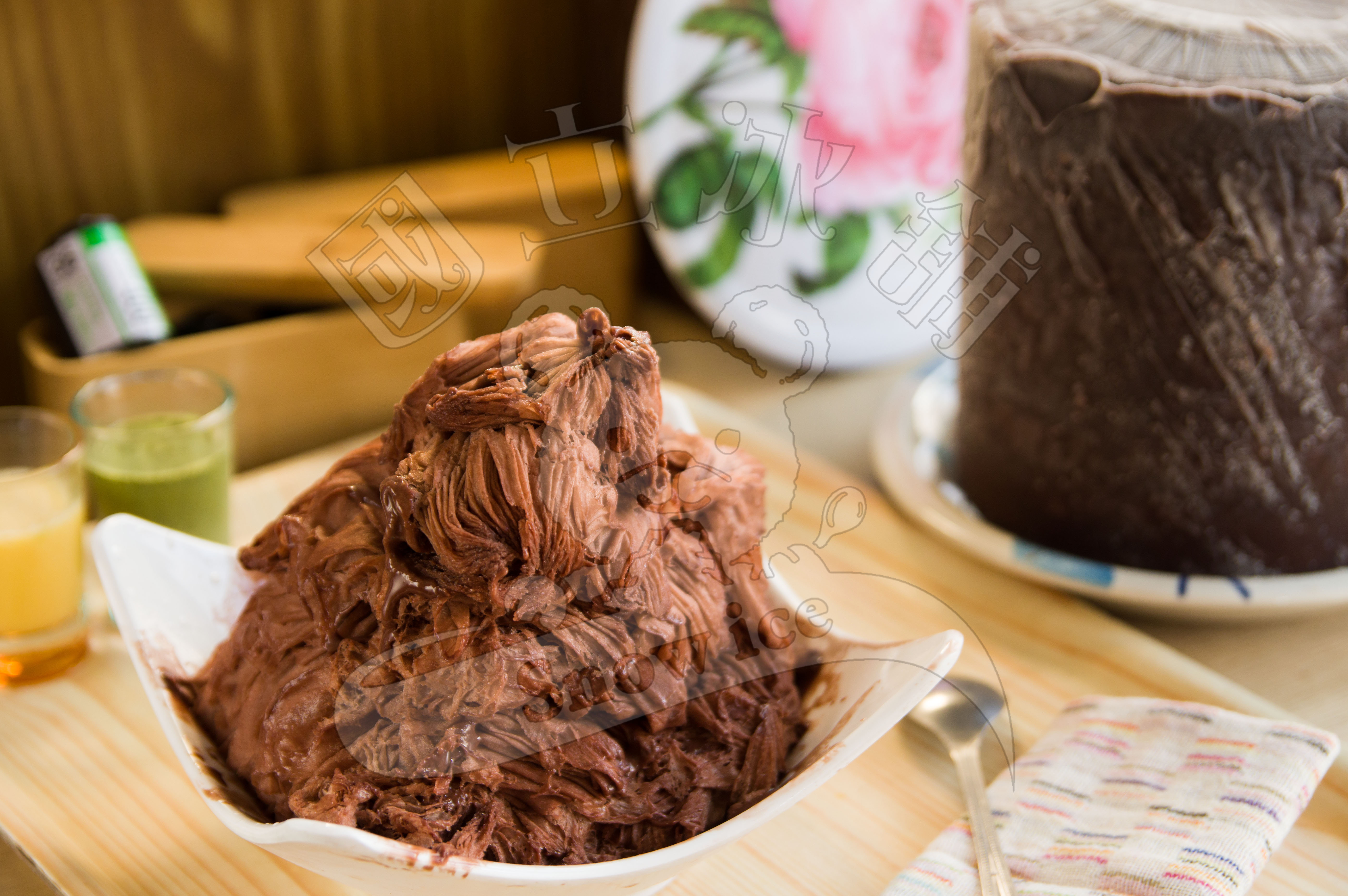 巧克力雪花冰磚