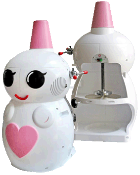 小雪人造型雪花冰專用挫冰機