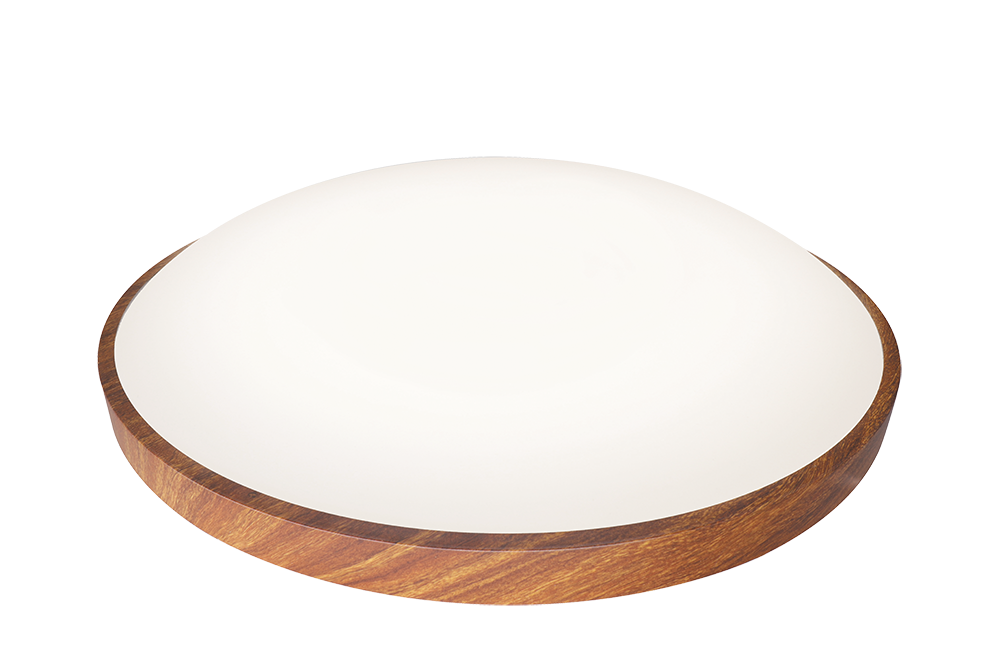 和風吸頂燈-樟木(雅致罩)