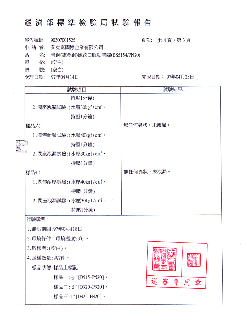 脈動閘閥(BS5154)PN20，4分至2吋半-3