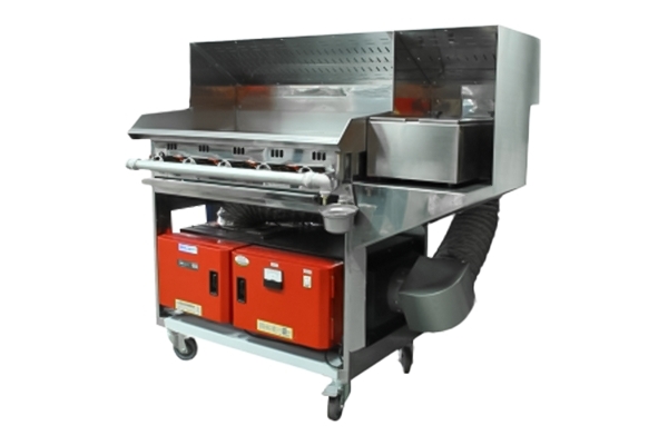 煙罩經電機過濾系統