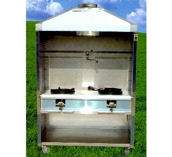 SYJYW-GU-2P-3二口煙罩炒台#430