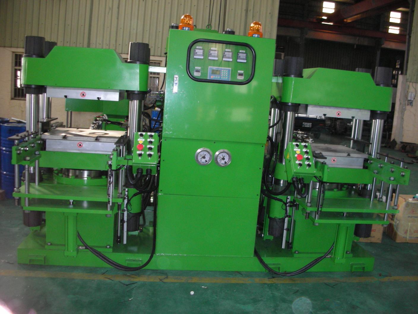 DYP-D-2RT-雙機壓縮成型機