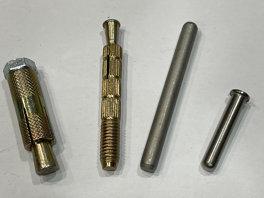 內牙/外牙壁虎/白鐵插梢製品