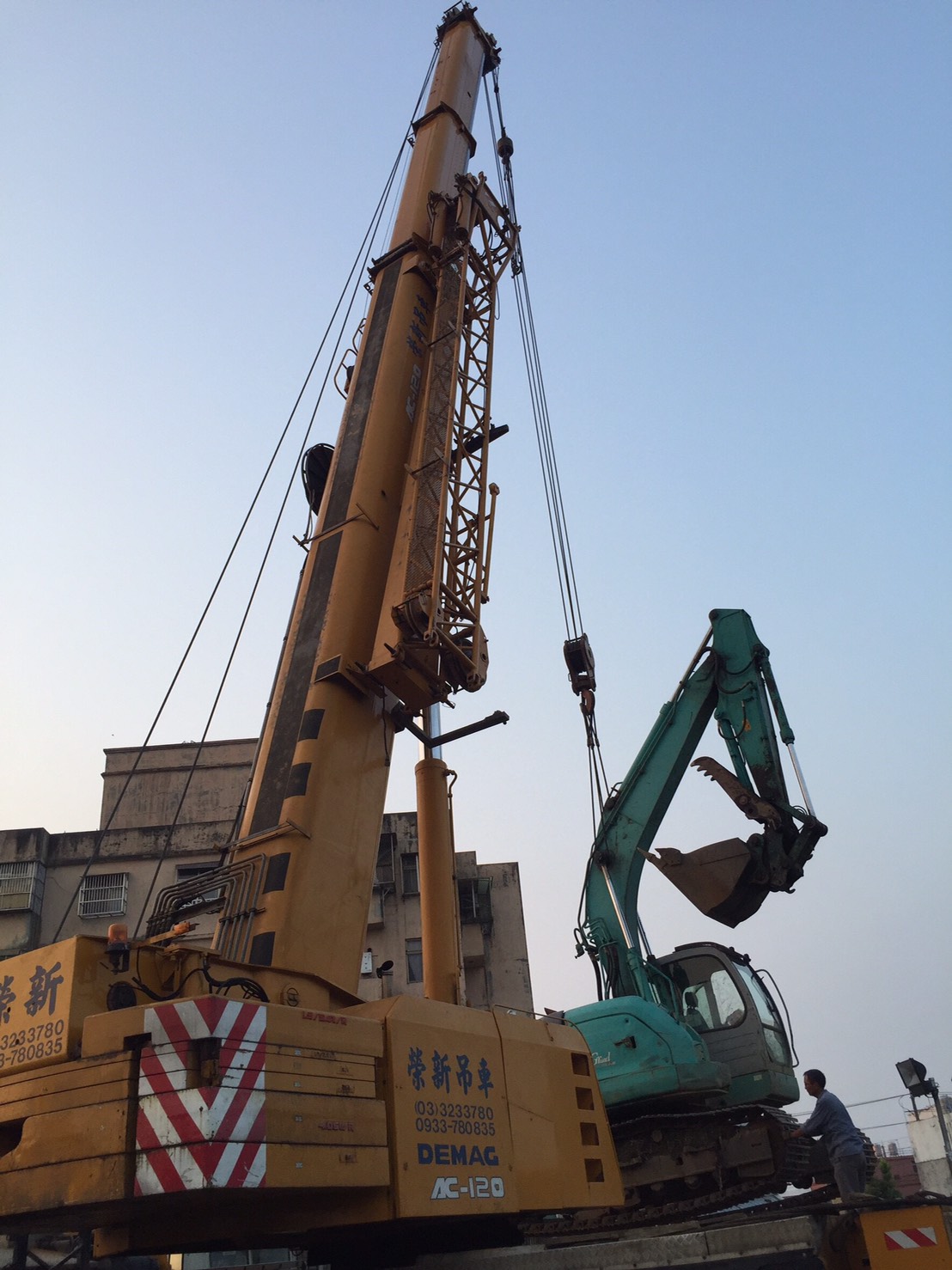 桃園吊車起重工程