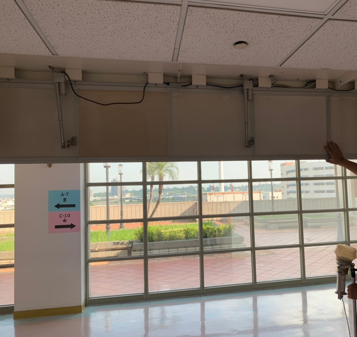 防煙垂壁試驗檢查