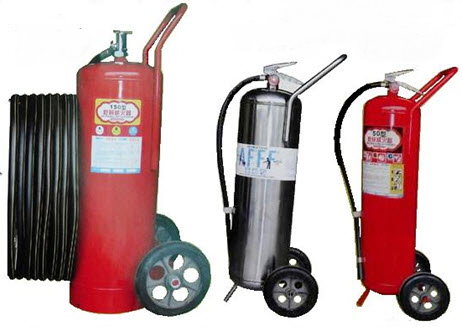 輪架式滅火器