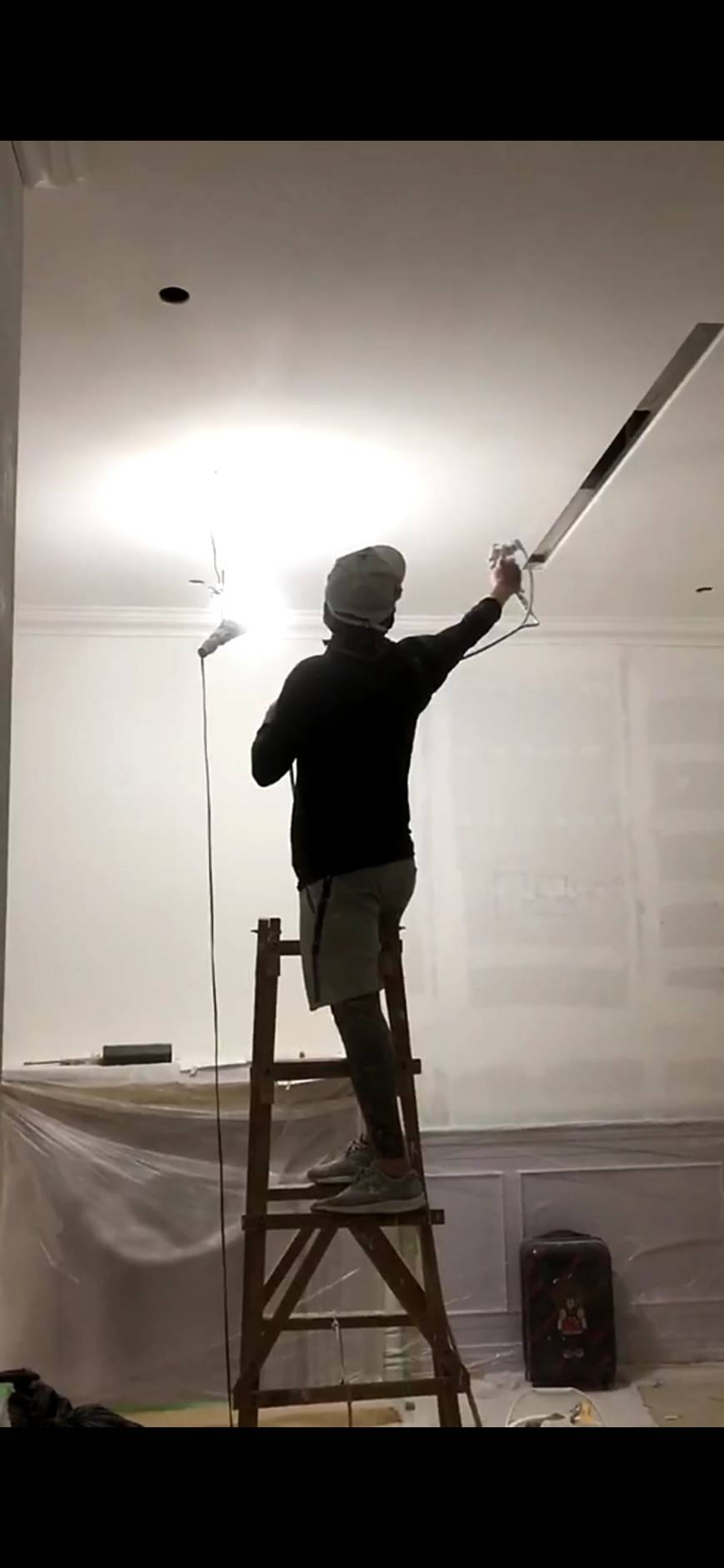 油漆承包施工中