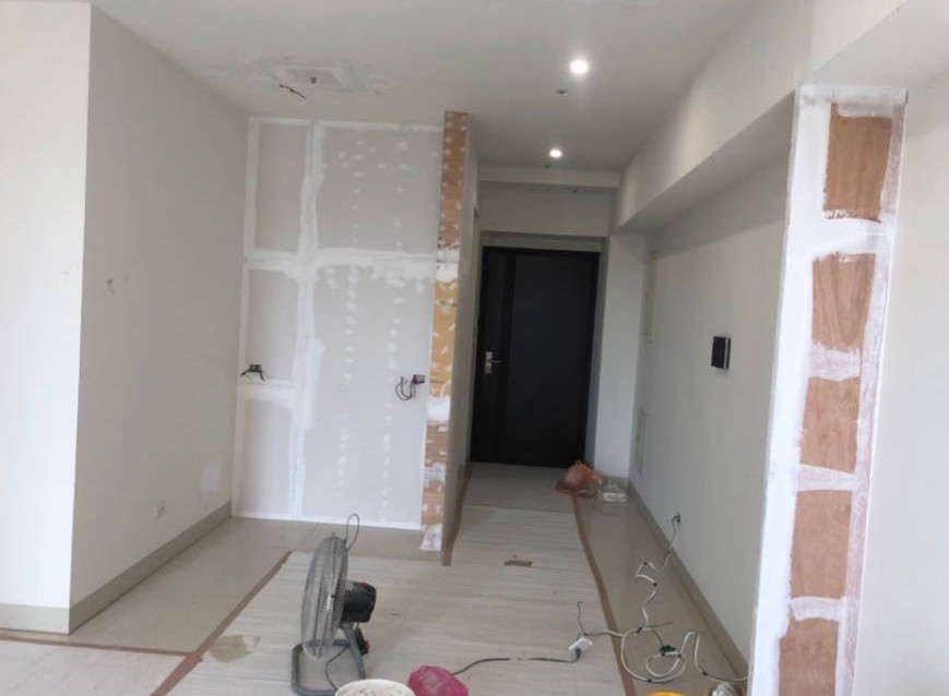 油漆承包施工中