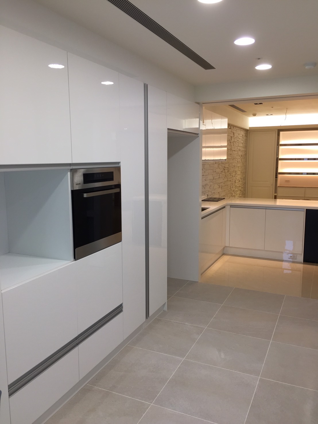 高昇電器櫃+冰箱吊櫃