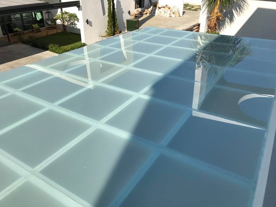 雲林玻璃採光罩