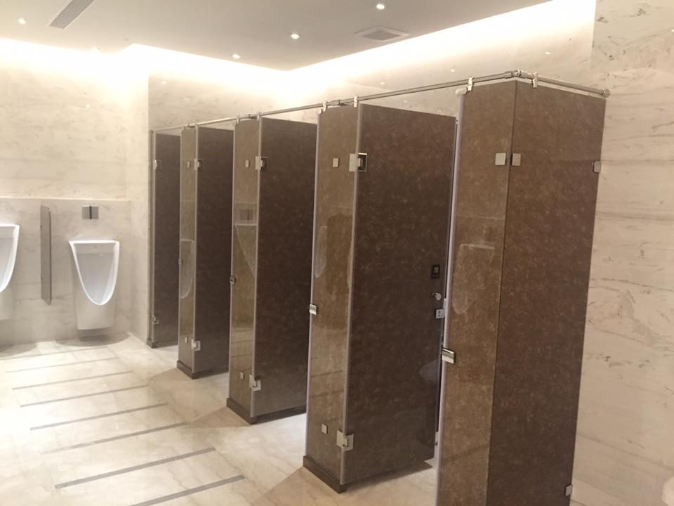 公共浴室乾溼分離工程