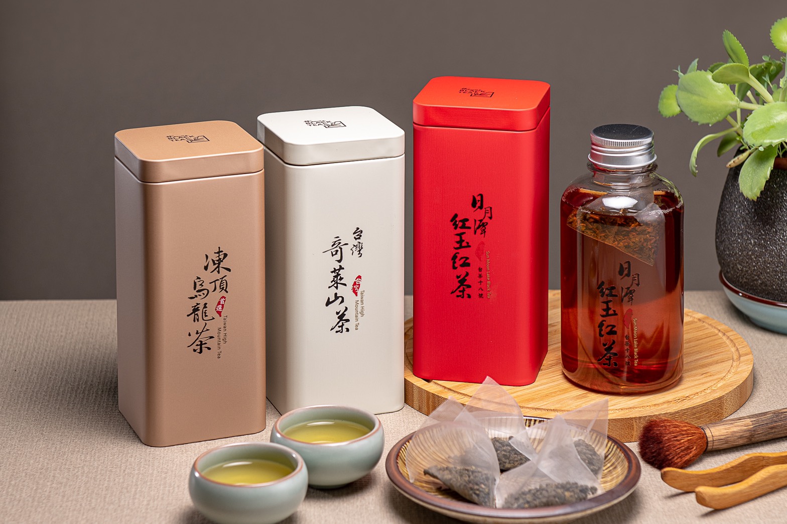 典藏冷泡茶三角立體茶包禮盒