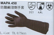 防酸鹼溶劑手套
