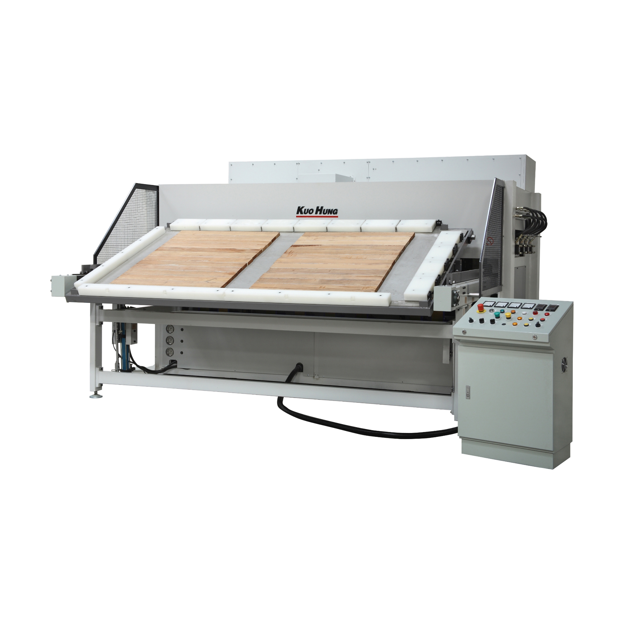 高週波雙滑台式多功能木材加工機