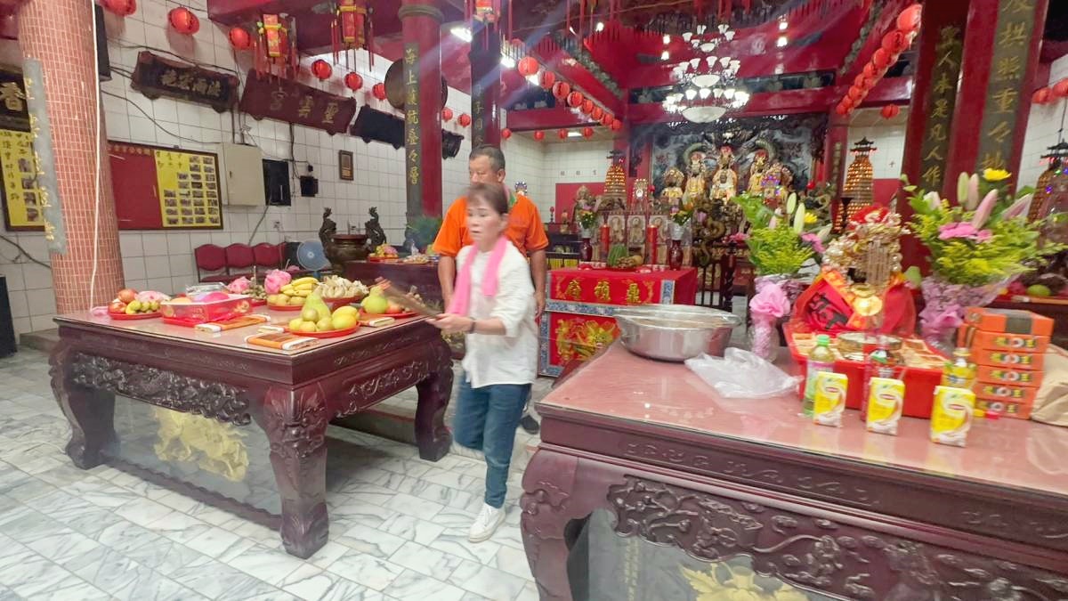 本宮同源三芝北海聖雲宮今日普渡眾生食物佈施