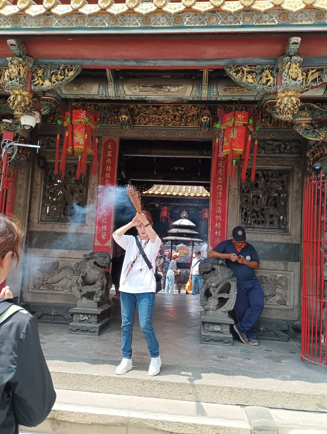 準備貢品回北港朝天宮迎接~白沙屯媽祖跟山邊媽祖