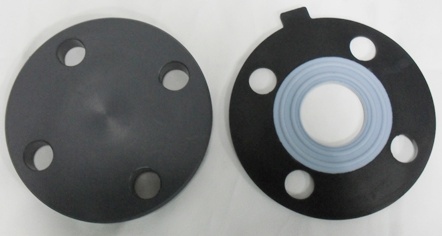 UPVC盲法蘭，EPDM+PTFE墊片