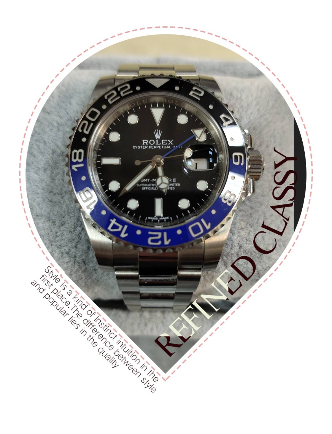 勞力士116710-BLNR