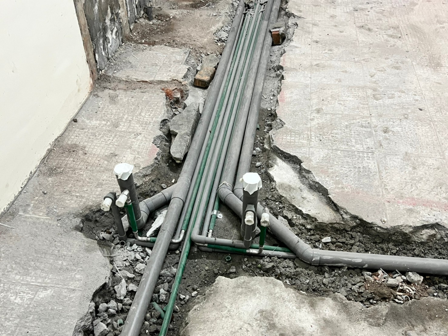 給排水管管路配制