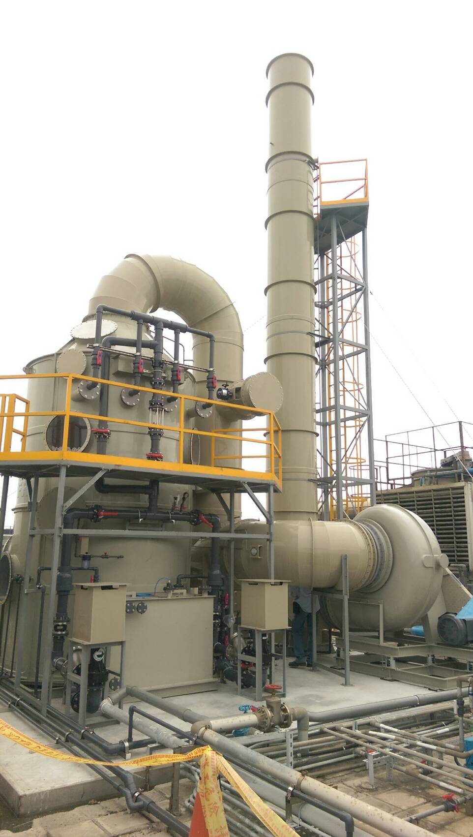 FRP立式洗滌塔.2