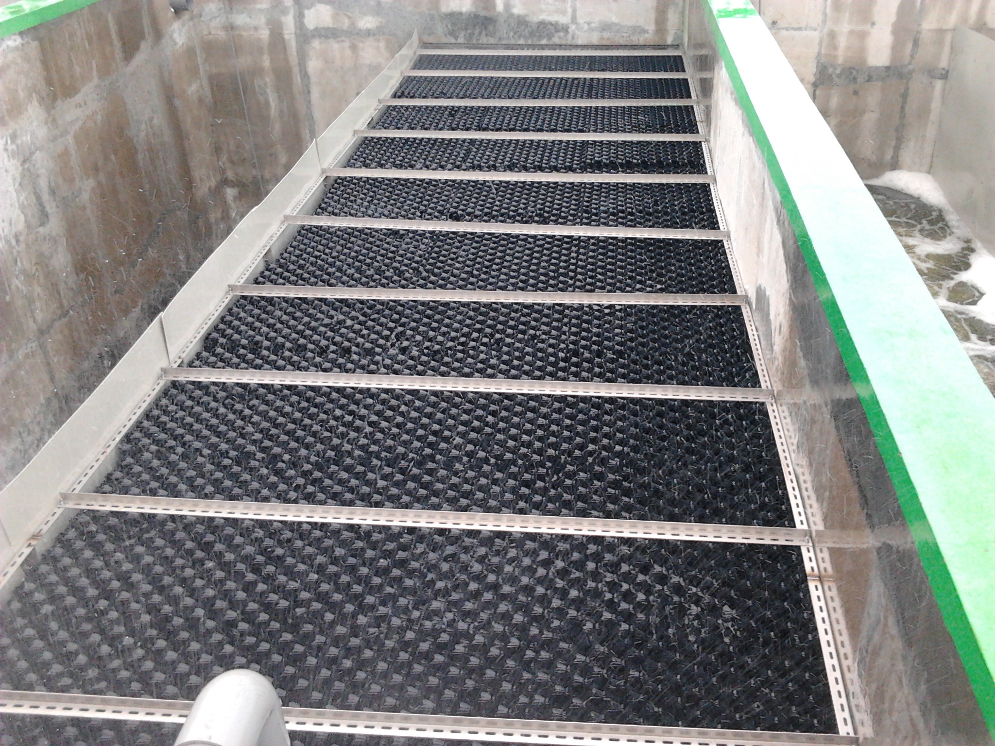 蜂巢式生物接觸濾材