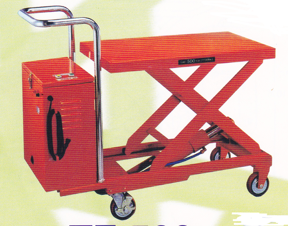 電動油壓升降台車