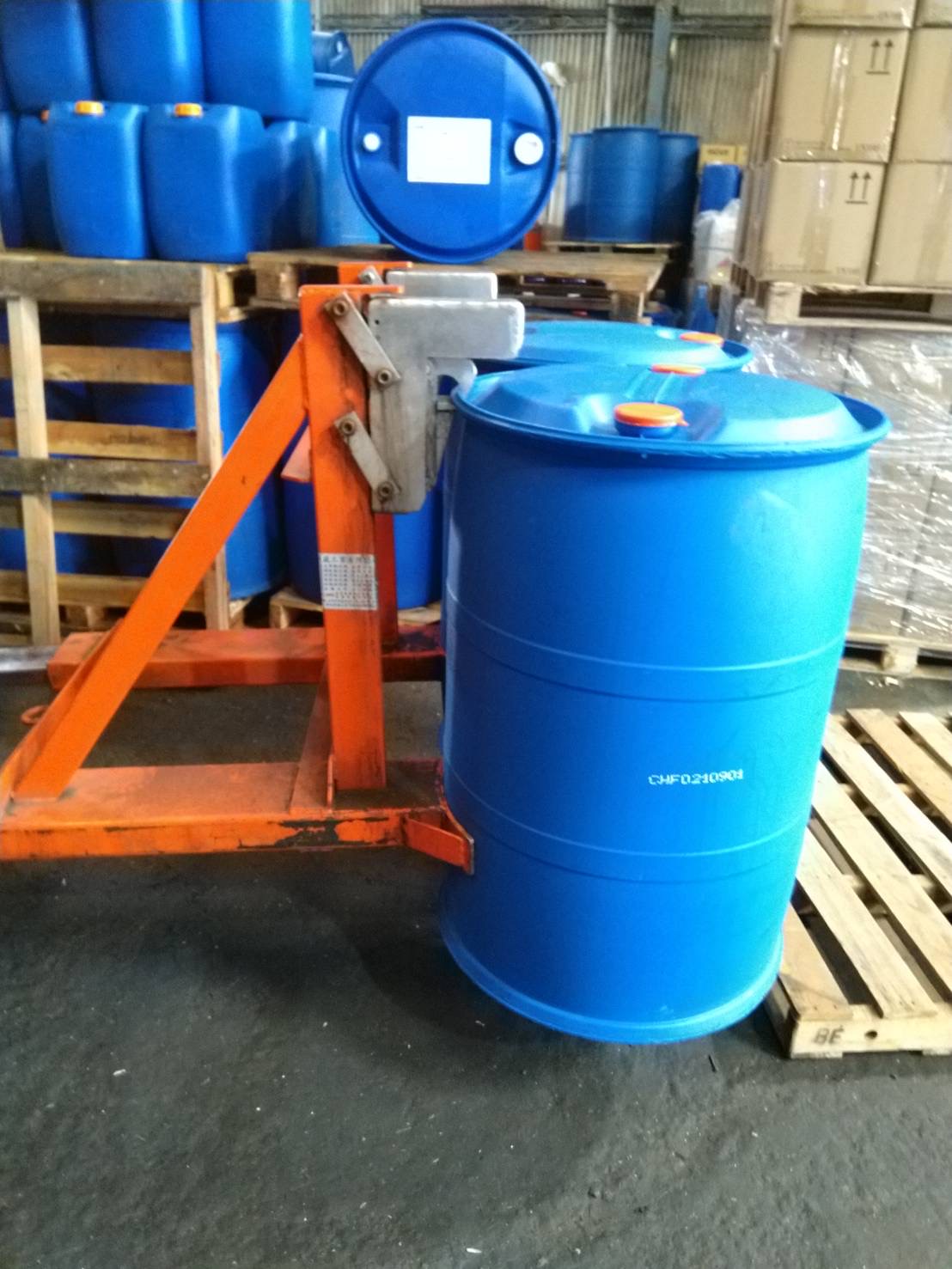 雙桶油桶夾具(二)