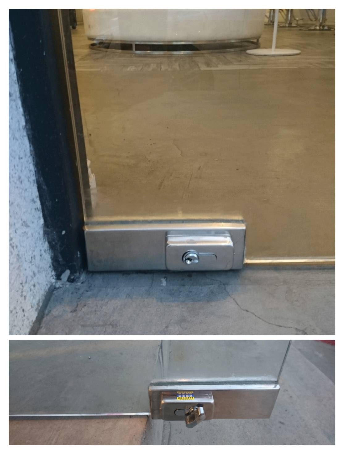 玻璃門地鎖更換