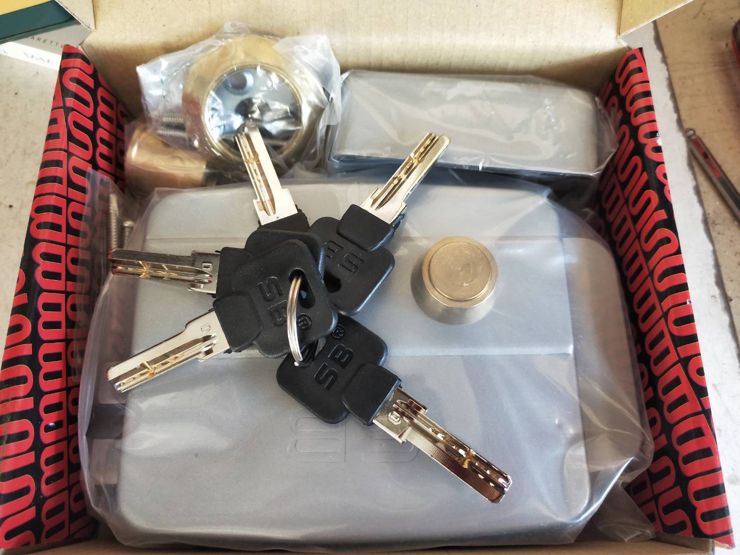 SB卡巴鑰匙電鎖