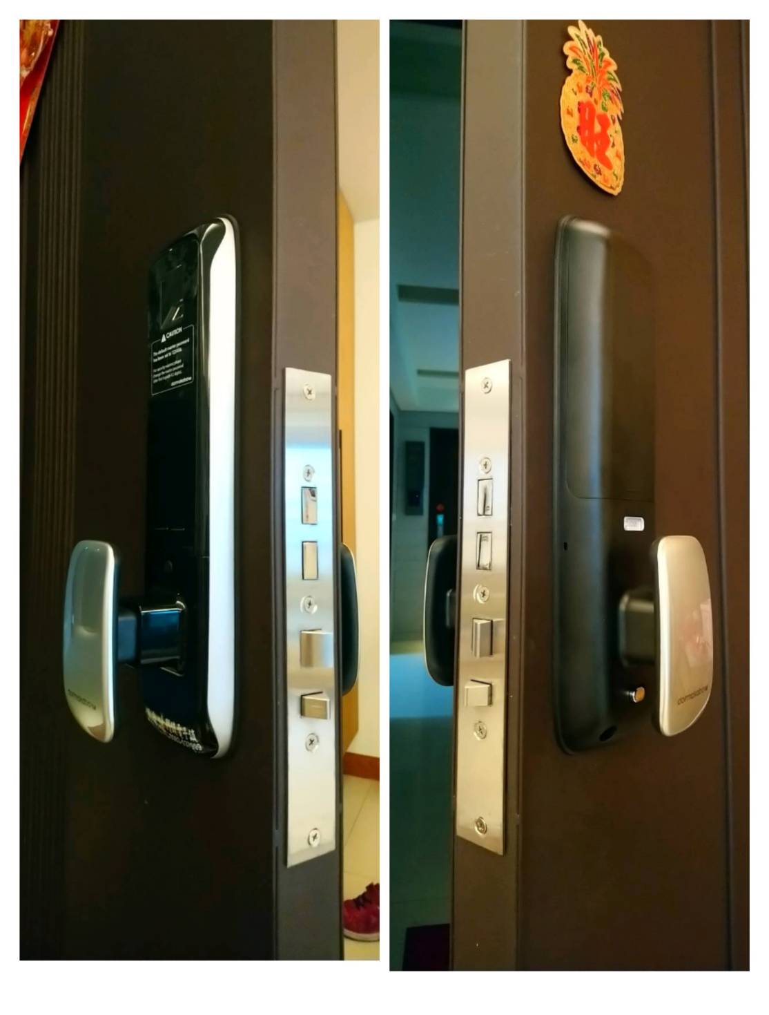 Dormakaba750六合一智慧電子鎖安裝實例