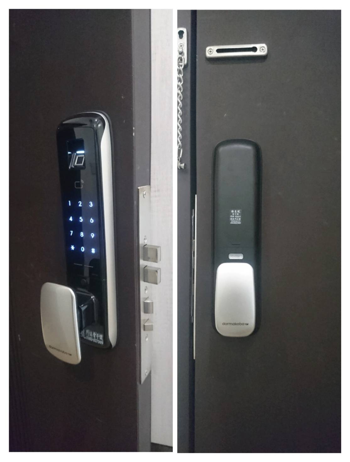 Dormakaba750六合一智慧電子鎖安裝實例
