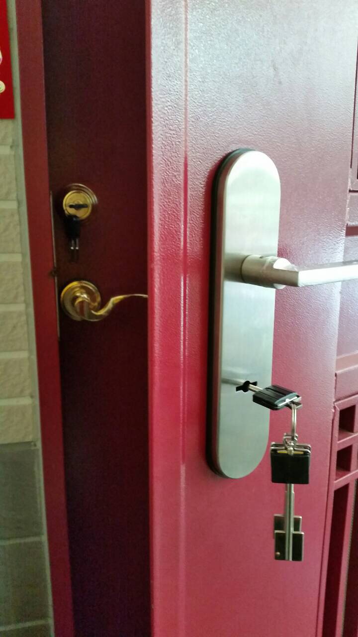 水平連體鎖安裝實例