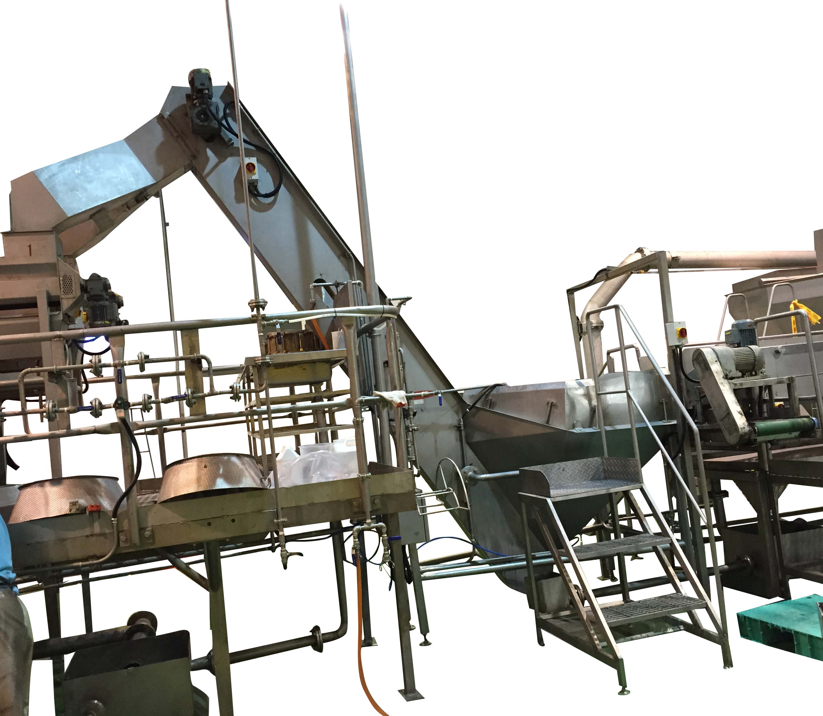 馬苓薯暫存及分配設備