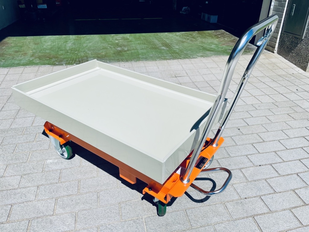 升降台車＋PP耐酸朝天蓋板