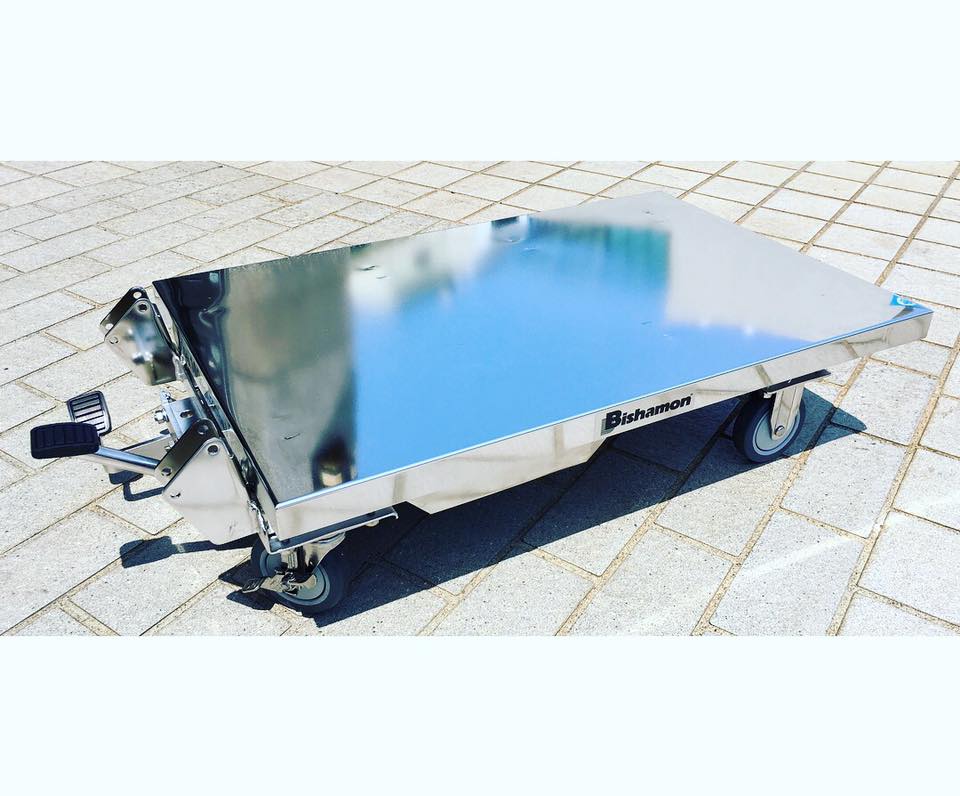 無把手不鏽鋼台車2